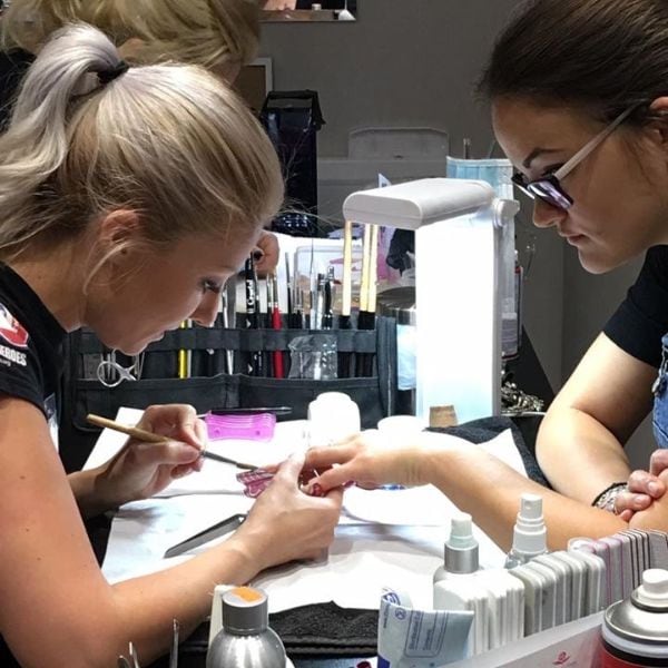 Katie Barnes Competing