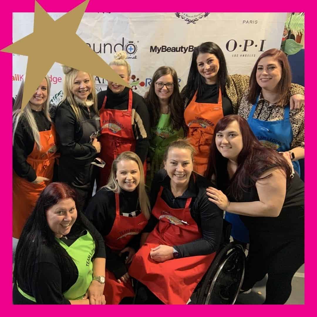 SSAs22 finalist Nail Team Lecente