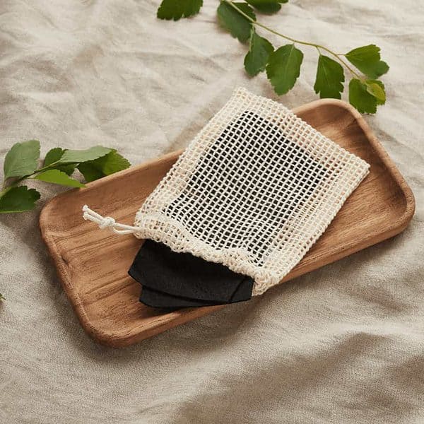 Tabitha Eve's Reusable Nail Polish Remover Pads are made of bamboo, rayon and felt, and are handmade in the UK. Available for wholesale via http://trade.tabithaeve.co.uk