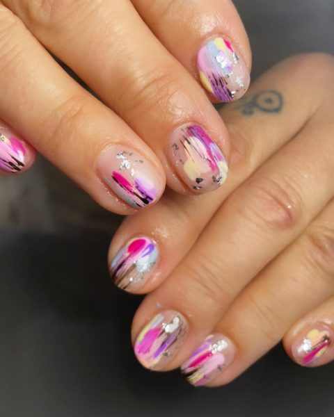 @taneshanailartist - inspired by Monet