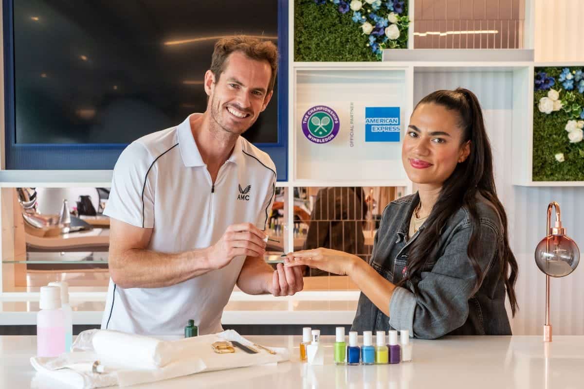 Andy Murray Michelle Humphrey Wimbledon