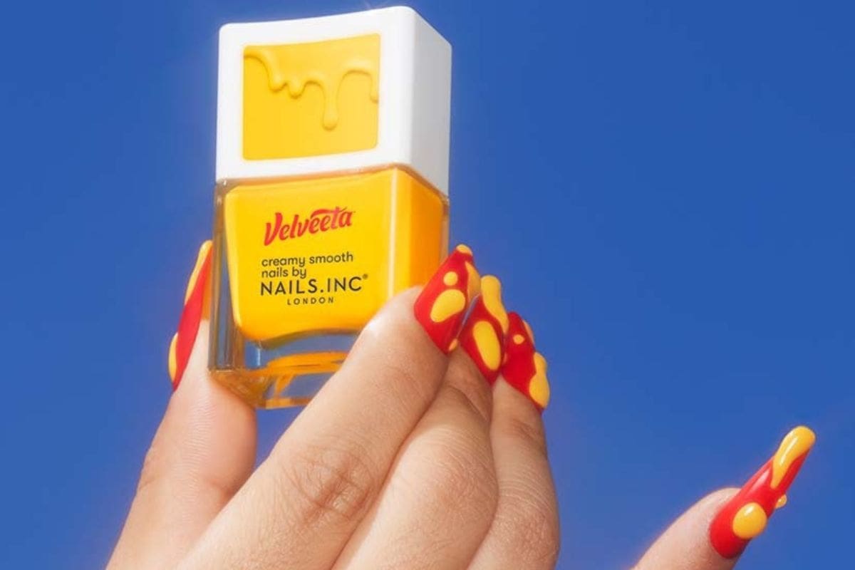 Nails Inc Velveeta nail polish cheese
