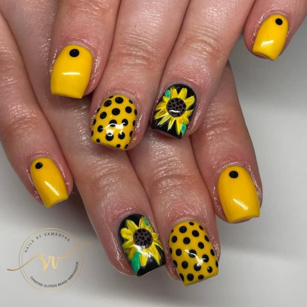 Samantha Redhead takes inspiration from Vincent Van Gogh's paintings of sunflowers