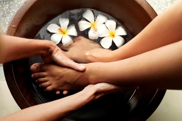water feet treatment
