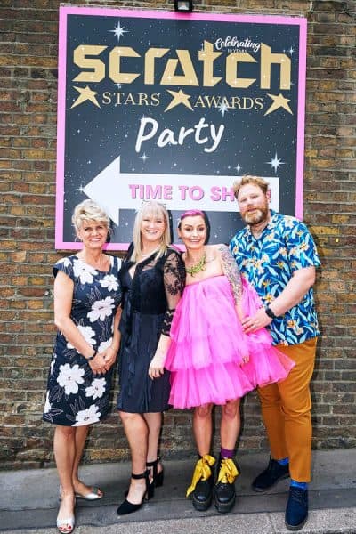 Scratch Stars Awards event, comm by Helena Biggs