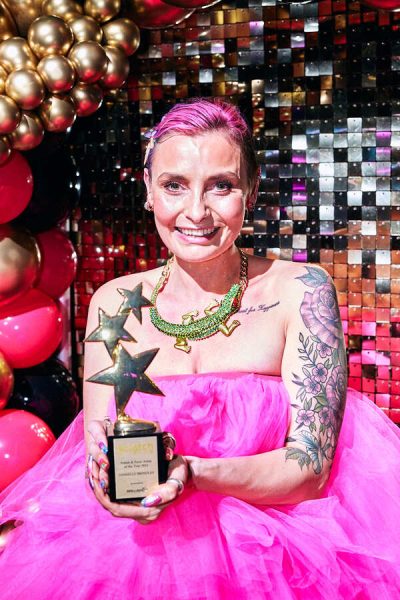 Scratch Stars Awards event, comm by Helena Biggs