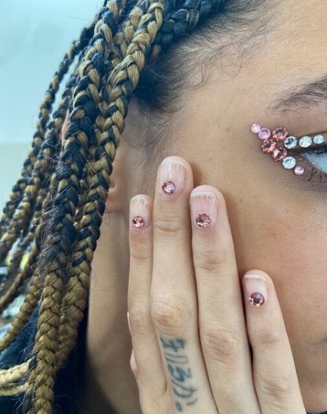 Vivetta nails by Francesca Napolano. Courtesy of @francesca_napolano_nails