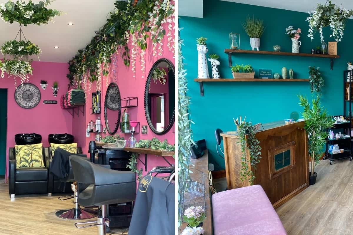 jade miller niche hair beauty salon sits