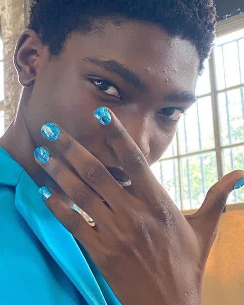 Botter runway nails, headed by Daniel Smedeman. Courtesy of @cecilia.abbas_