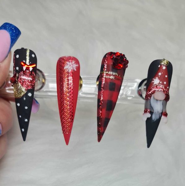 Glitter-sparkle Manicure