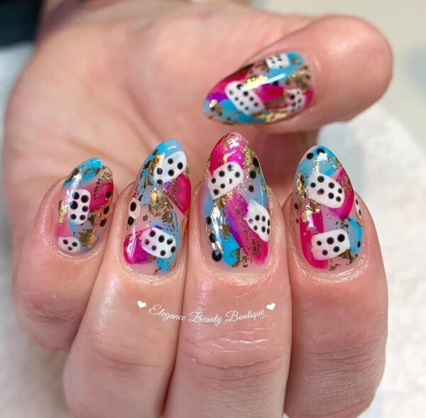 Beth Gaunt - "Colourful abstract"