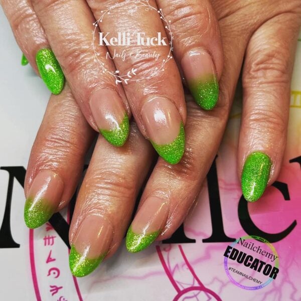 Kelli Tuck - "Bright and bold nails with colour clashes"