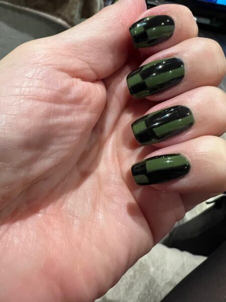 Mo Maureen Laughton predicts checkerboard-themed nails