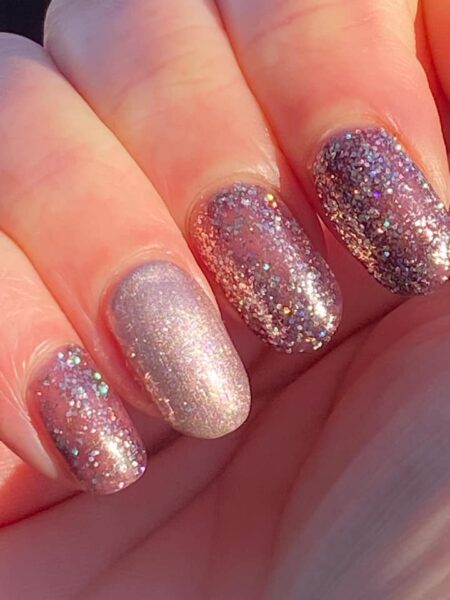 Nativis Nails - "Metallics and glitter combined"
