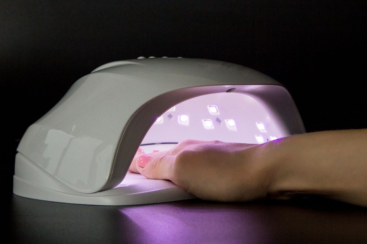 Uv Nail Lamp Stock Image