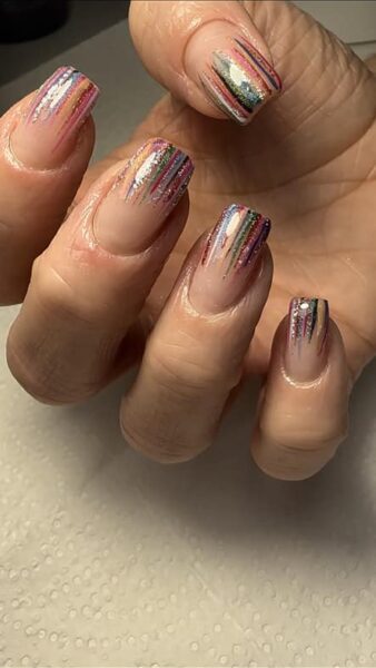 Victoria Bolton thinks glitter stripes will be big in 2023