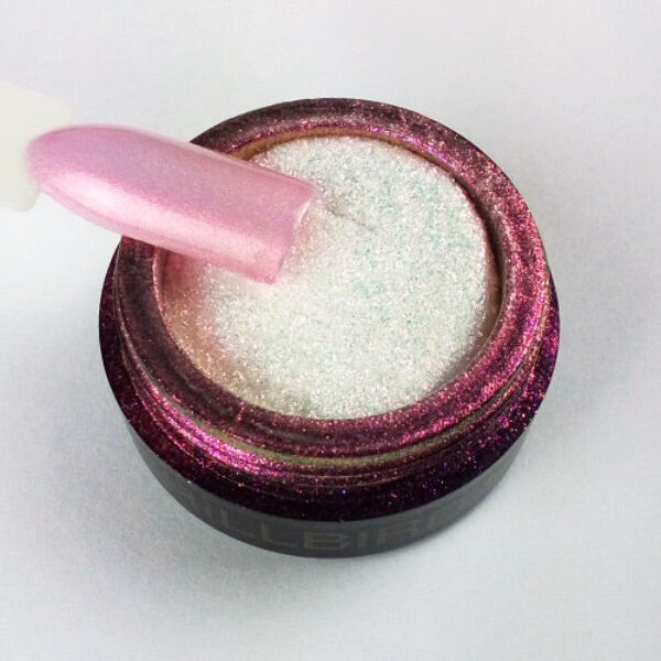 Brillbird Chrome Powder in Unicorn Pink shop.brillbirduk.co.uk