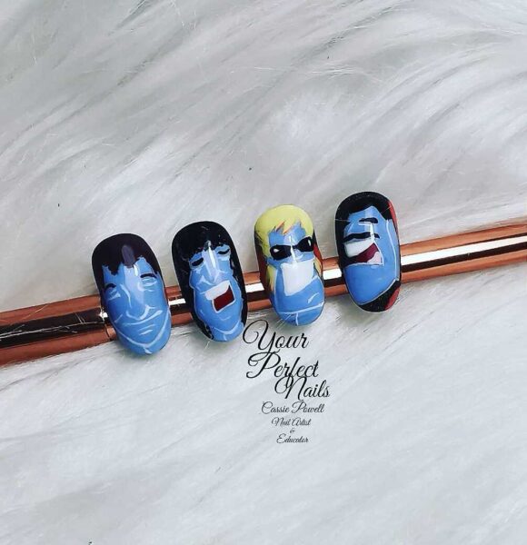 Cassie POwell Nail-Artist - Bohemian Rhapsody