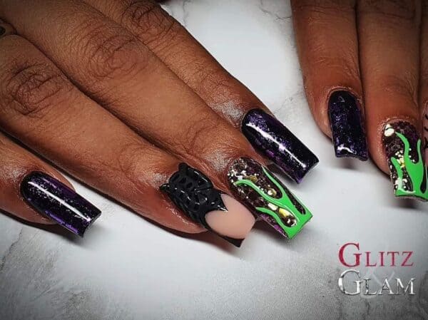 Glitz and Glam by Nicole - Maleficent