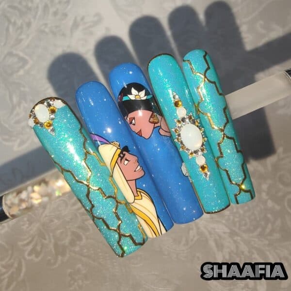 NailsBy Shaafia - Aladdin