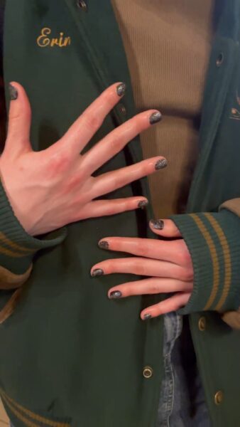 Nails for Paul & Joe, led by Joanna Newbold using Paul & Joe. Image: @kaycoopernails