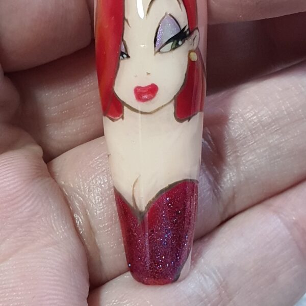 @theanxiousnailtech - Who Framed Roger Rabbit