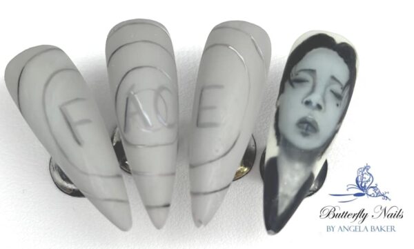 Angela Baker Butterflynails - Jimin of BTS