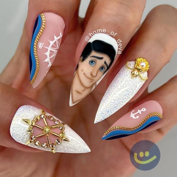 Swoon over Prince Eric with @home_of_deva's design.