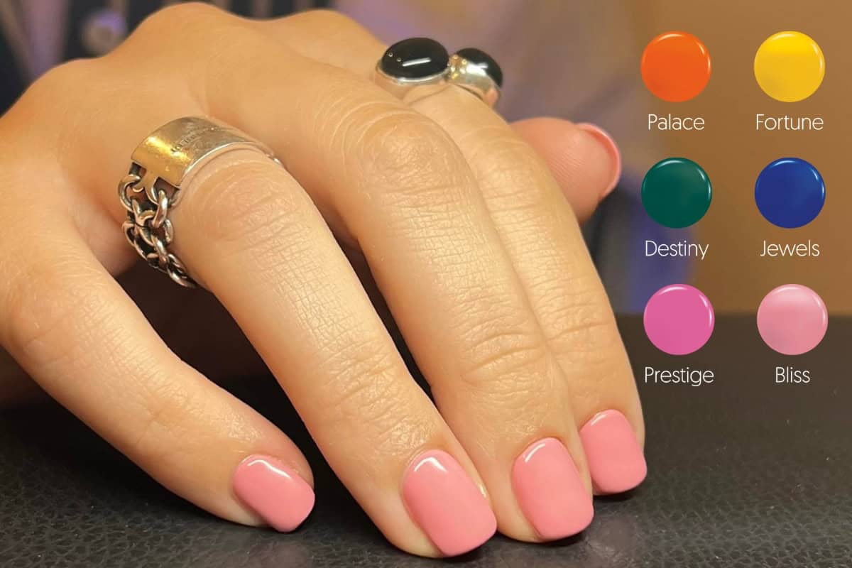 Arabian Nights pure nails ss23 collection header emily squires