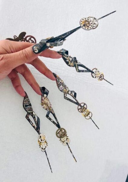 Steampunk nails by Anita Chahal