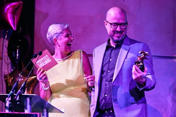 Scratch Stars awards, comm by Helena Biggs