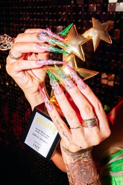 Scratch Stars awards, comm by Helena Biggs