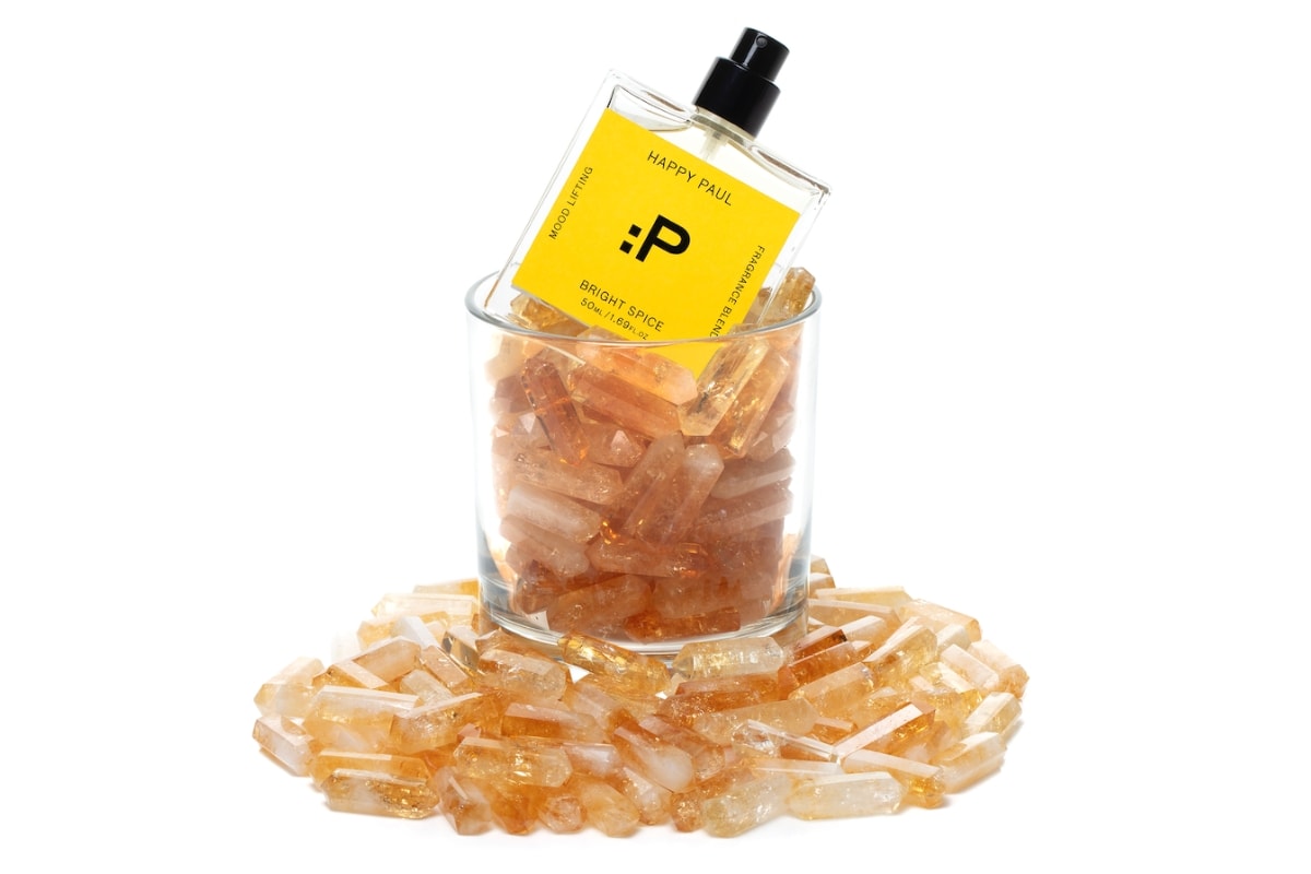 Happy Paul Bright Spice citrine crystal header