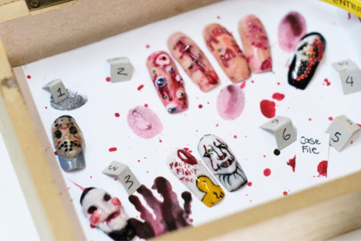 Halloween Truro Penwith College student