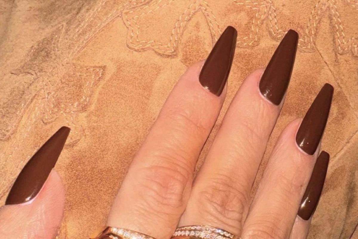 Kim K GQ Awards nails