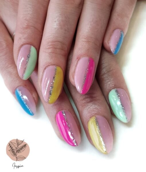 Inspire Nails - "Minimalist nail art and all of the colours."