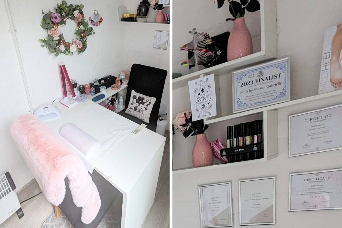 Nails By Sharon Gabrielle Header