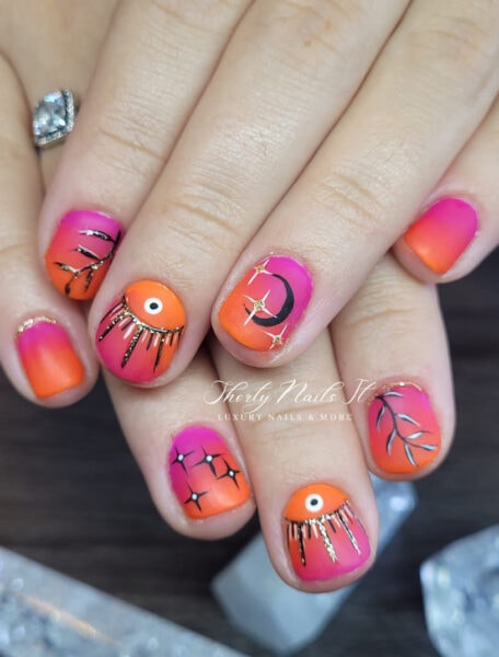 Stacy Forsyth - "I'm predicting lots of short overlays with BRIGHT ombré designs for this year!"