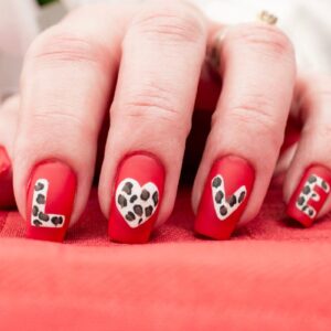 Valentine's Day Nail Art Canva
