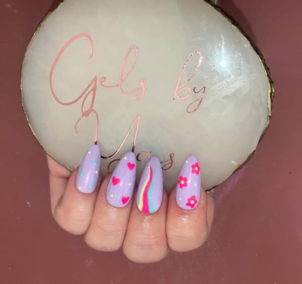 Yasmin Hodge - "I’m hoping 2024 will bring more bright and funky nails."