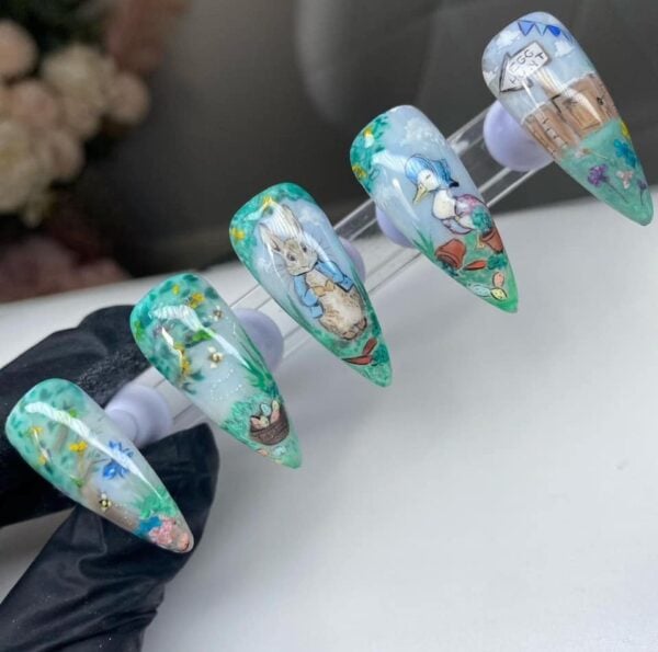 Leanne Jade Munton Seasonal Nails Like These Easter Nails