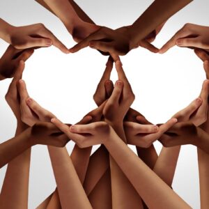 Diversity Hands Love