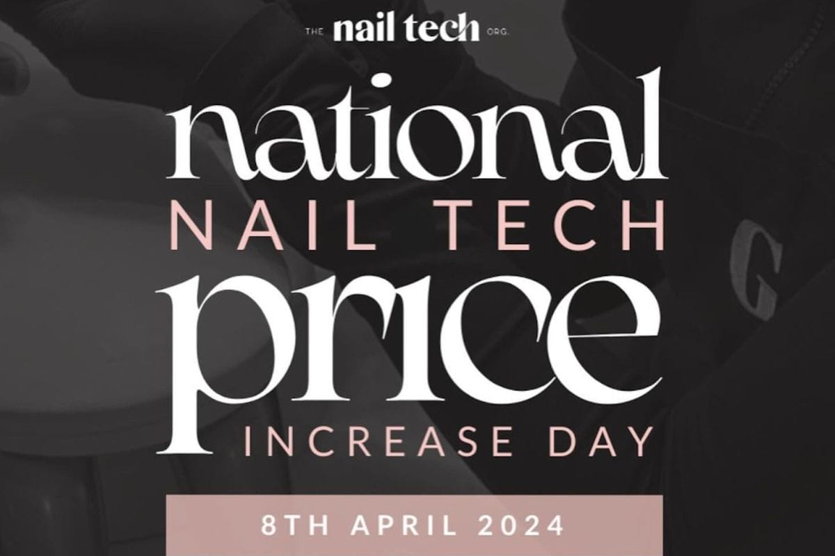National Nail Tech Price Increase Day 1200