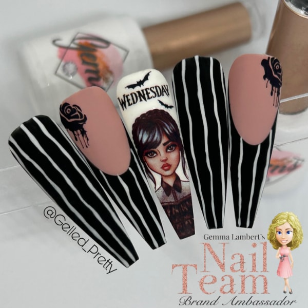 Carla Brannan Gelled Pretty Wednesday Nails