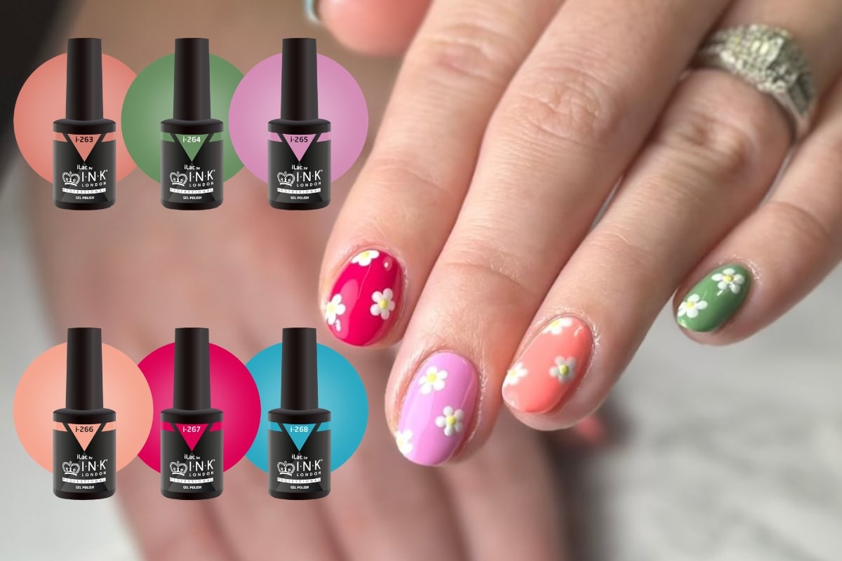 Cuticolors Ink London Sweet Shop Collection Floral Header