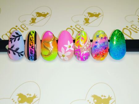 Katy P 7 Nail Art Designs Mar 2024