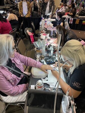 Nailympia Orlando 2024 Hazel Dixon Competing