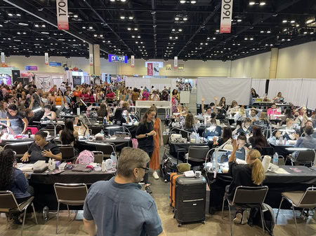 Nailympia Orlando 2024 Floor