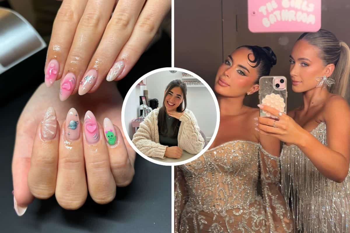 Sophia And Cinzia The Girls Bathroom Nails