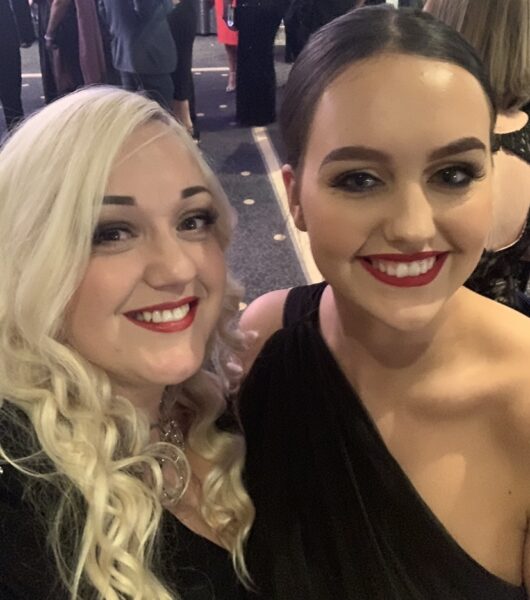 L-R: Kerry Snowball and Sophie Sanderson